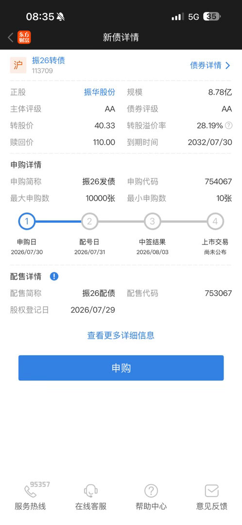 今日申购提醒 可转债：合金转债    振26转债 