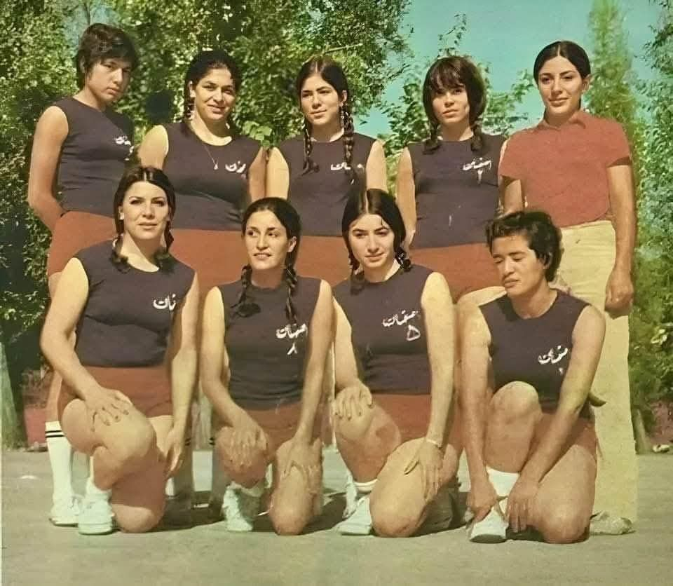 1979年伊斯兰革命前的伊朗女子足球队 