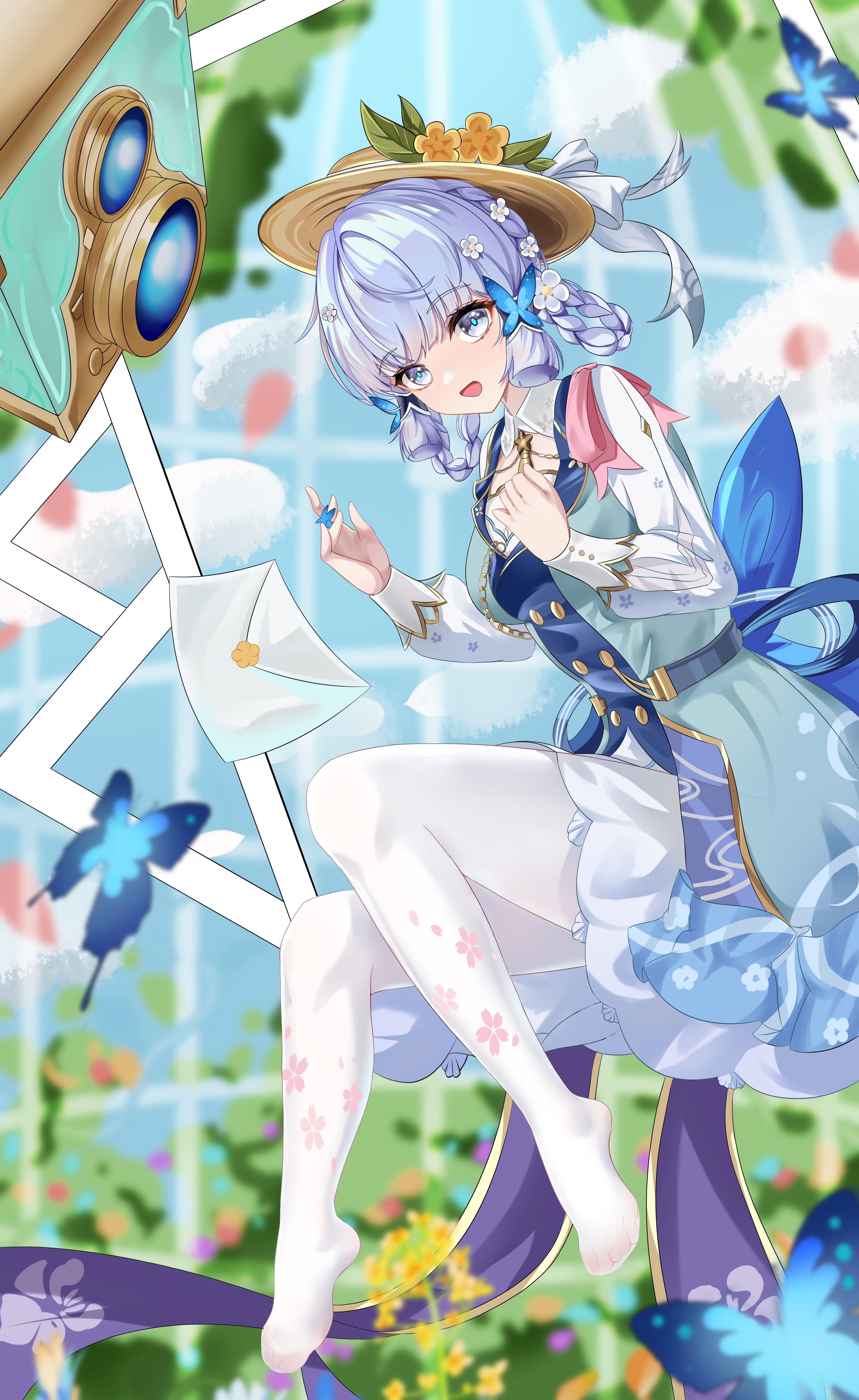 #原神4.3版本# 【神里绫华】白鹭公主~米游社：白凡pwr*已授权转载 ​​​