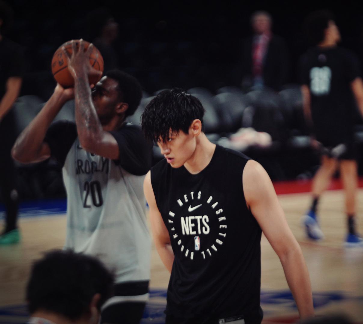 小曾特写图！nba中国赛 ​​​