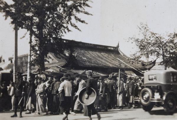 上海街景，1930年 ​​​