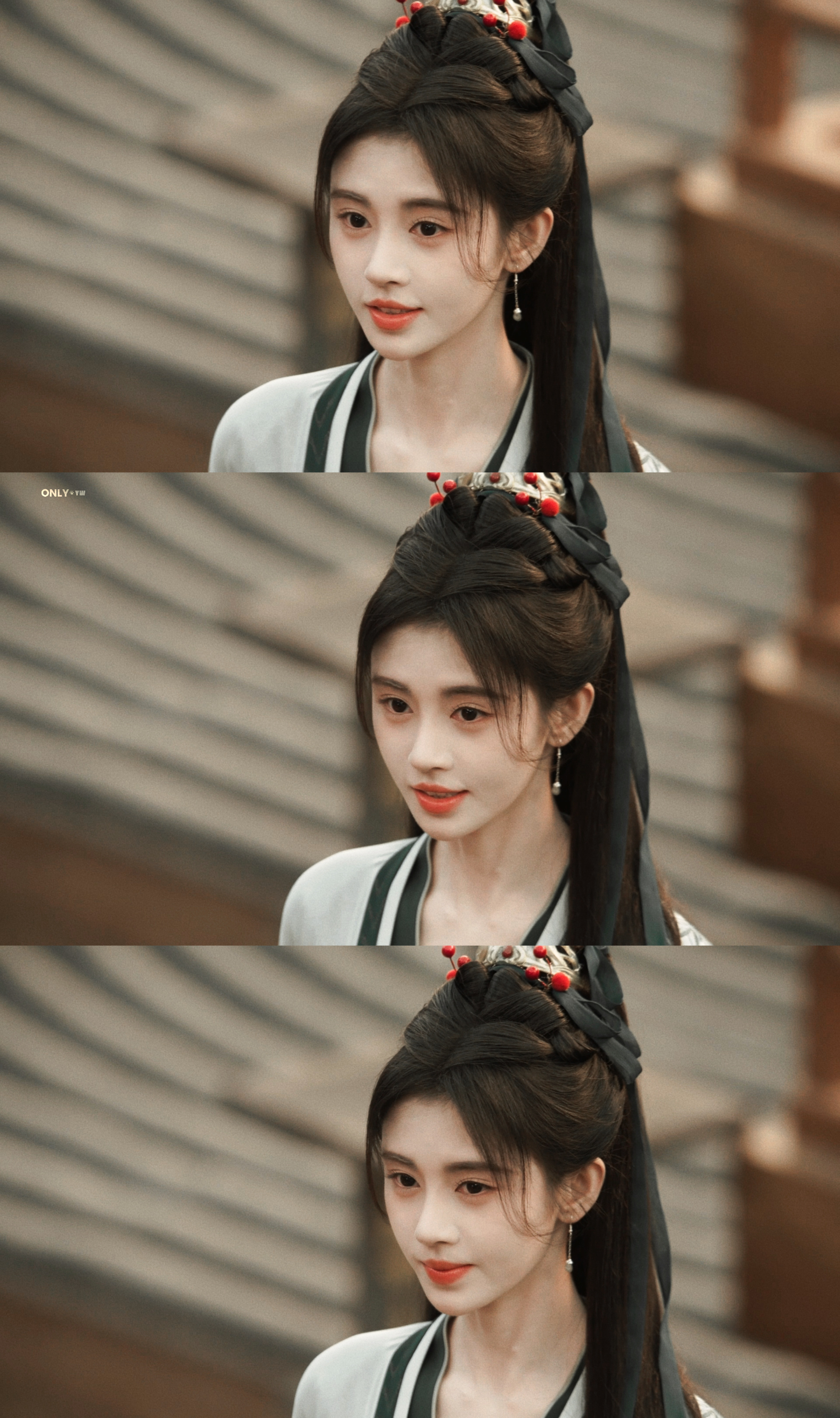 鞠婧祎阿黛🍊 ﻿鞠婧祎苏绿夏 “冬日万物沉眠，晚风令人沉醉，我独爱远方的你”?