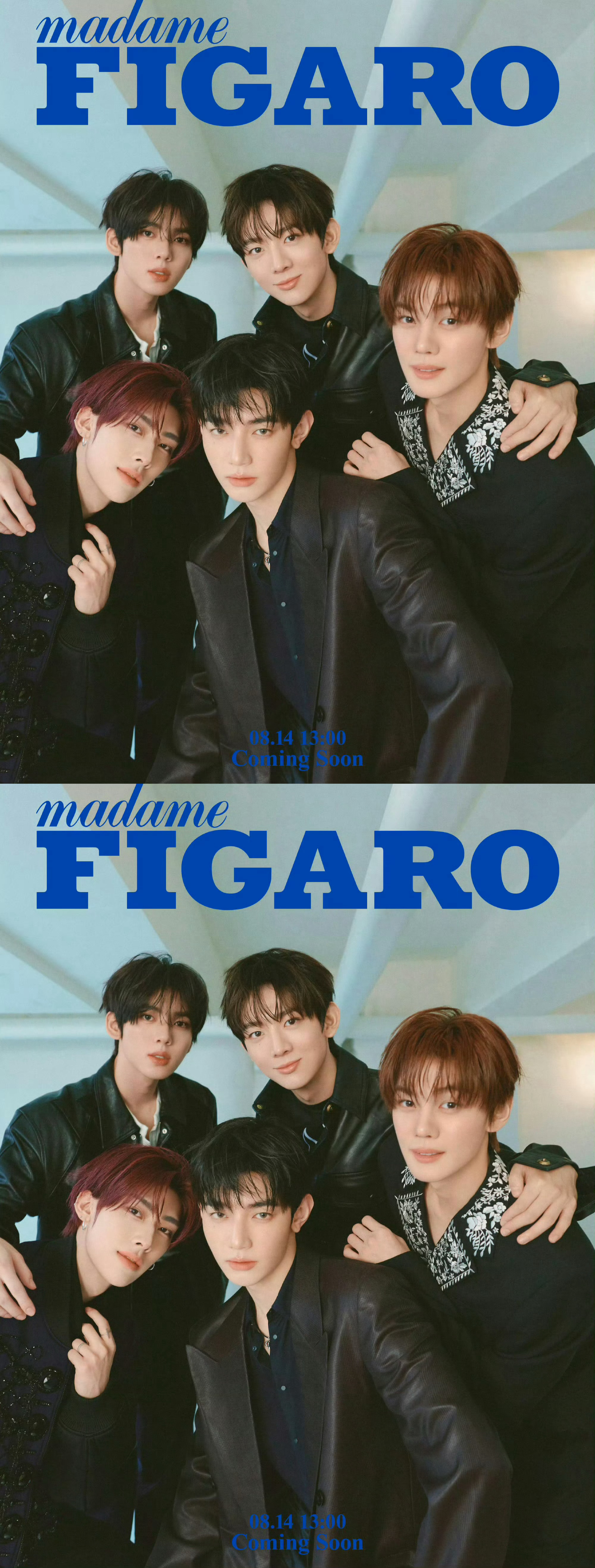 章昊 章昊AND2BLE组合登上费加罗八月刊封面 大C昊昊帅的好突出😍 