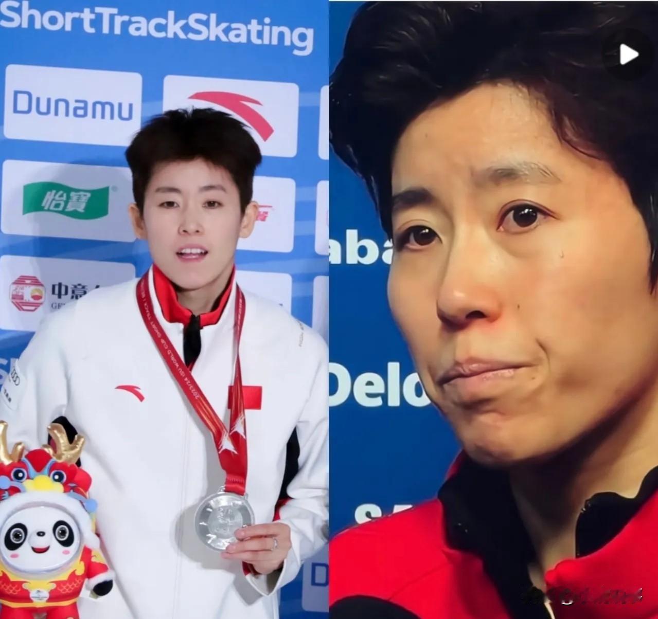 米兰冬奥会赛场上，
范可新出现的那一刻，
很多人都愣住了。

这还是当年那个在冰