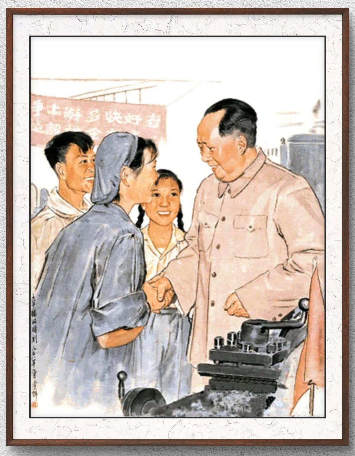 国画：幸福的时刻 作者：李斛
