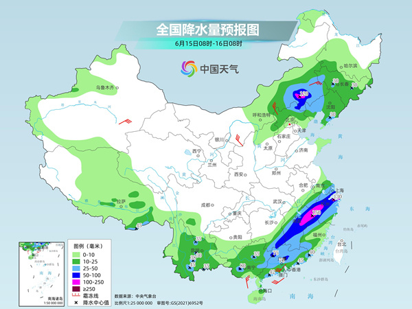 南方强降雨持续 明天起我国高温发展增多
