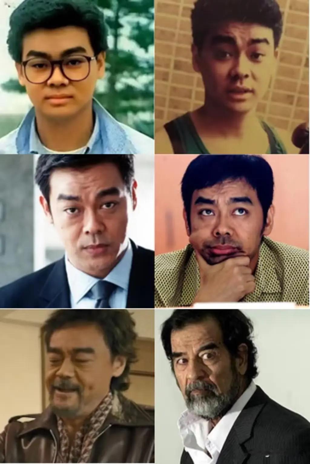 五大巨星，经过岁月的洗礼，都往各自的偶像形象演变。

此时我看得出他们有共同的心