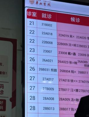 近日，有网友在社交平台发帖询问“候诊牌上的‘照顾’号是什么意思”，并配发候诊屏幕