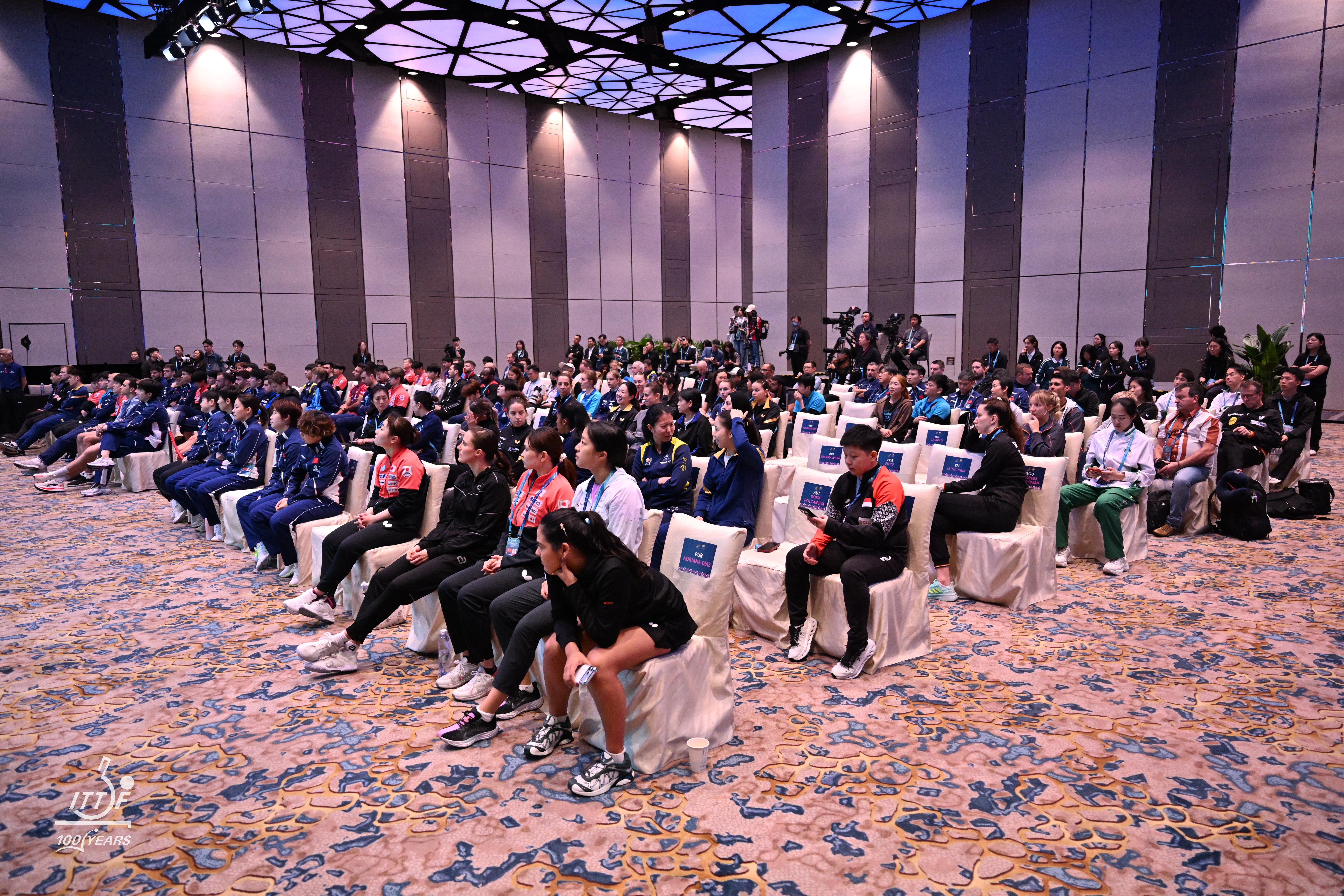 2026澳门乒乓球世界杯 抽签+欢迎晚宴 