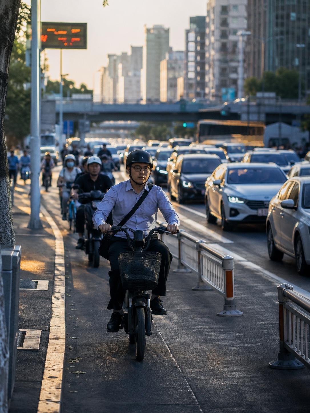 限速拟从15提到20，我怕的却不是快那5公里。

道路交通安全法修订草案拟把电动