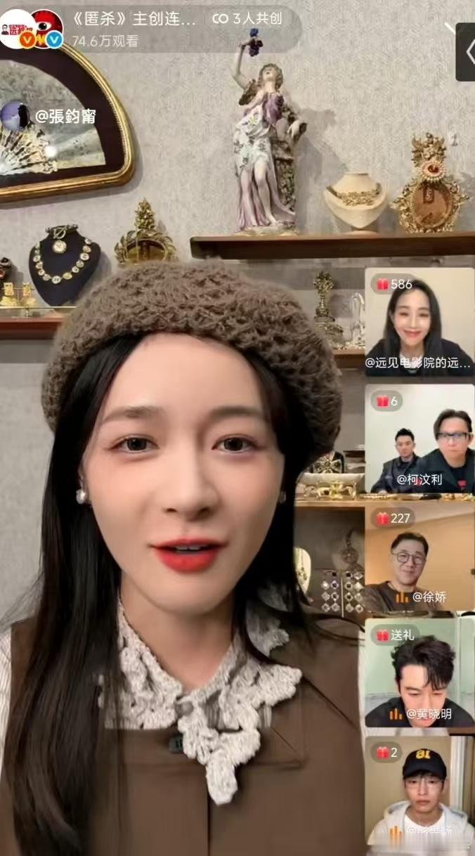 张钧甯在片场照顾徐娇 徐娇直播里说的小细节好戳人，张钧甯在片场的暖心照顾，让合作