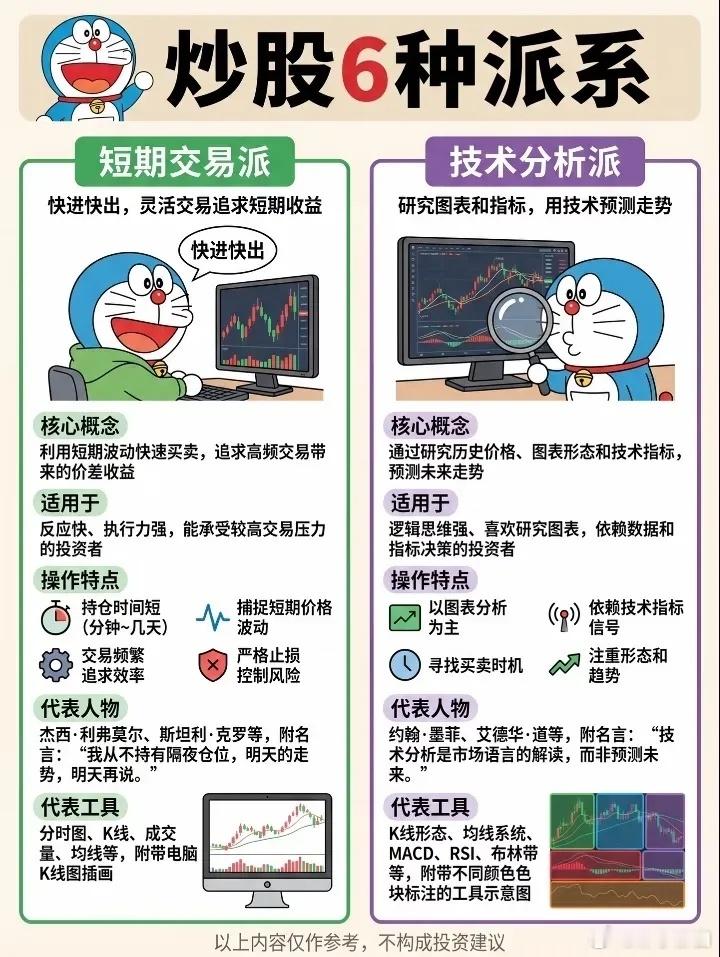 炒股6种派系 