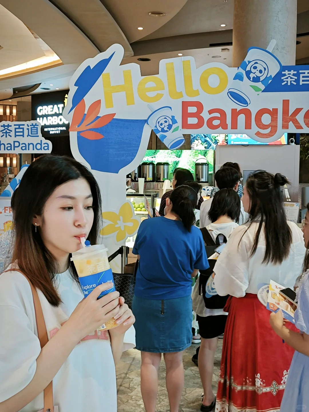 🇹🇭曼谷首家茶百道 我先替你们冲了