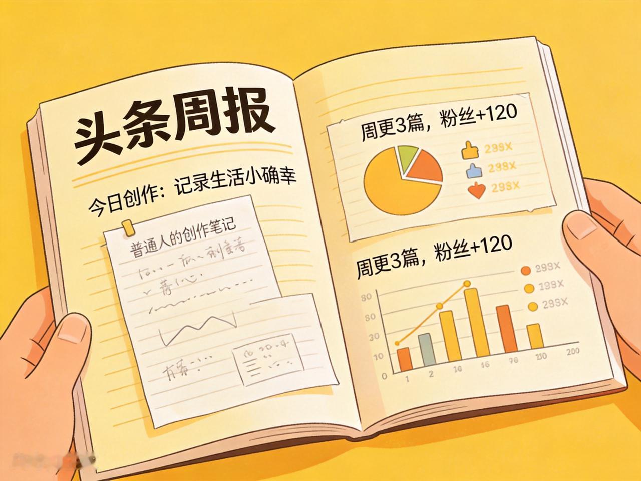 头条周报里，藏着普通人内容创作的真实脚印
翻完这周的头条周报，最直观的感受是：没