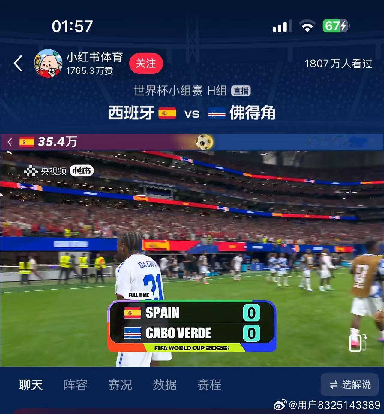 牛逼，西班牙0:0踢平了佛得角，哈哈哈哈哈，想过演没想到演的这么过分…