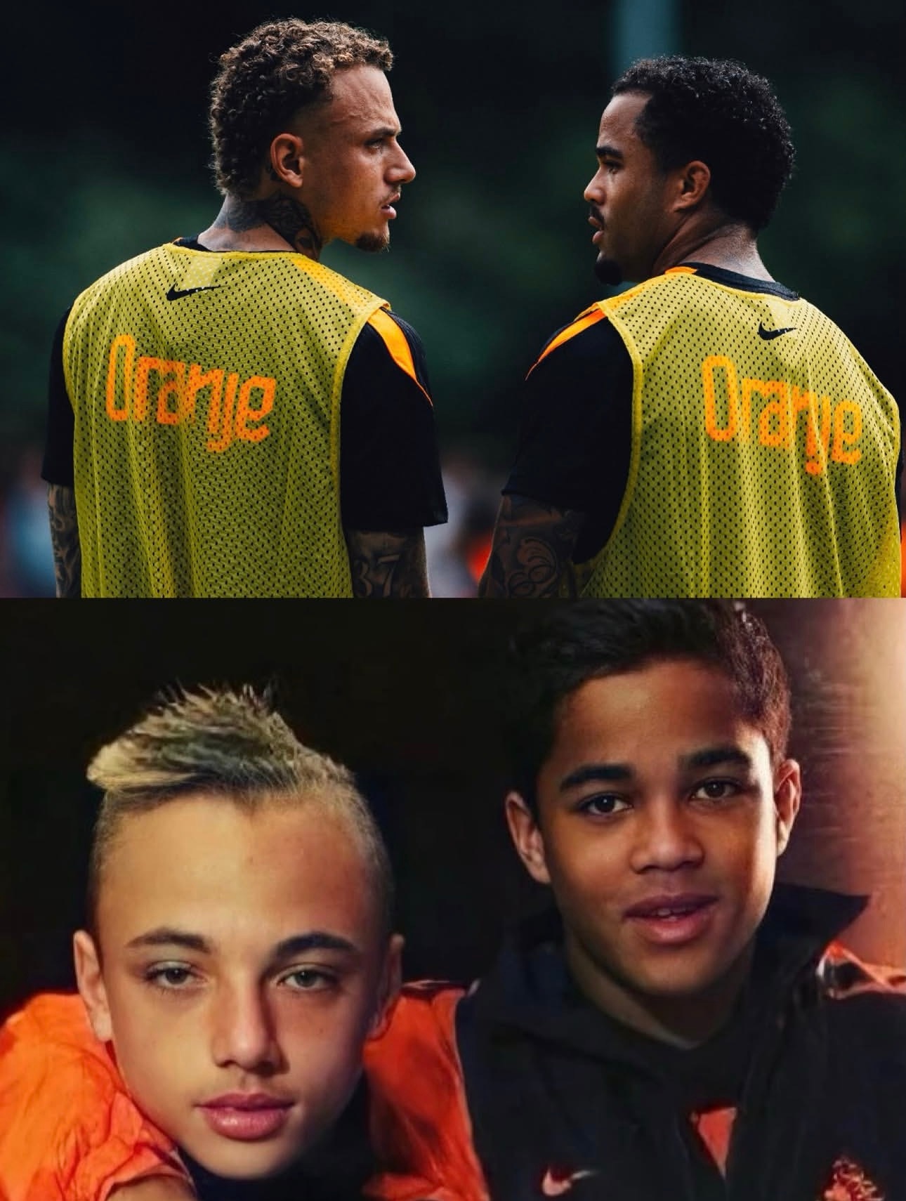 Two kids. One dream. 🧡橙衣军团荷兰球迷俱乐部围观世界杯