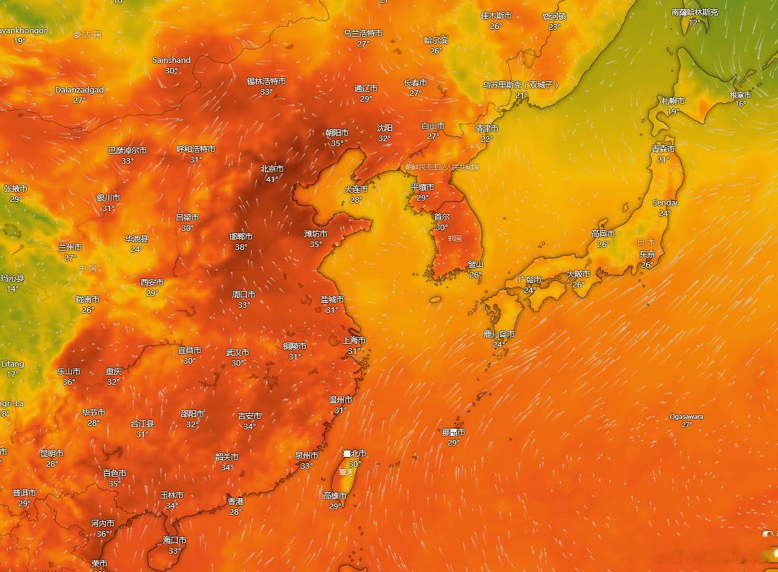 #新一轮40度高温又来了# 随着华北地区新一轮40℃高温天气的来临，我们需高度警