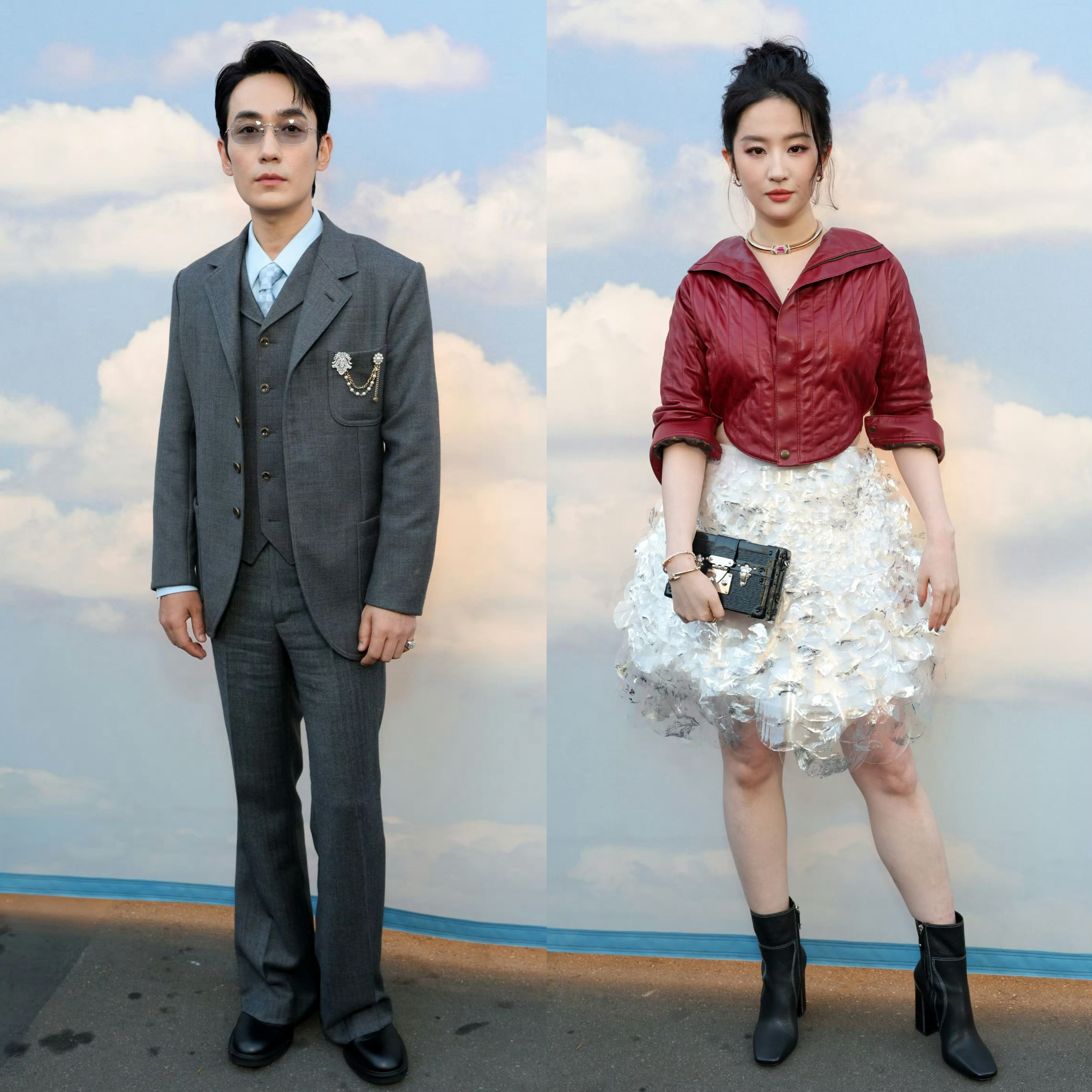 有网友说：朱一龙是VOGUE总部受邀去的，刘亦菲是冲儿带去的，是这样的吗？[疑问