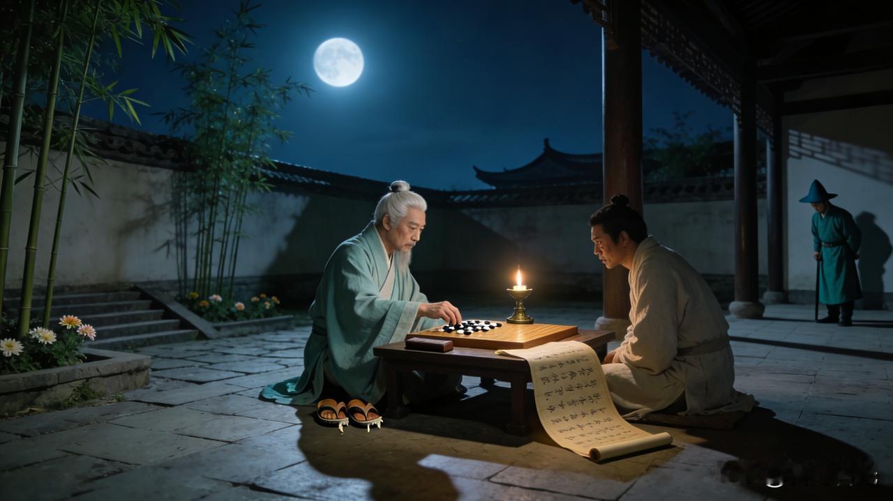 “屐齿无声折，月色满东山。”谢安围棋趣事充分展现了在乱世中，士人的政治智慧与生存