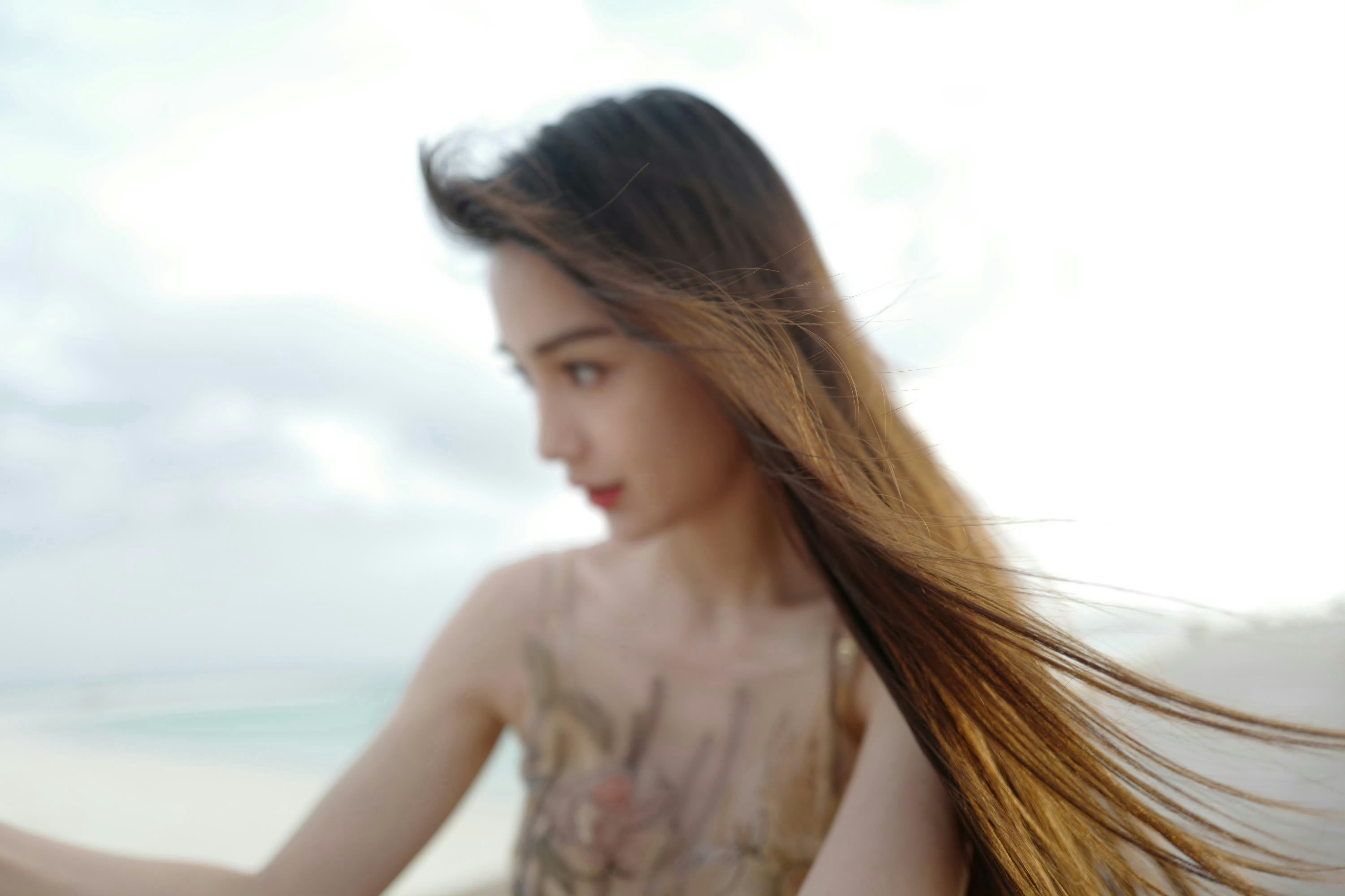 偶遇Angelababy和朋友海岛度假angelababy baby一直都很热爱