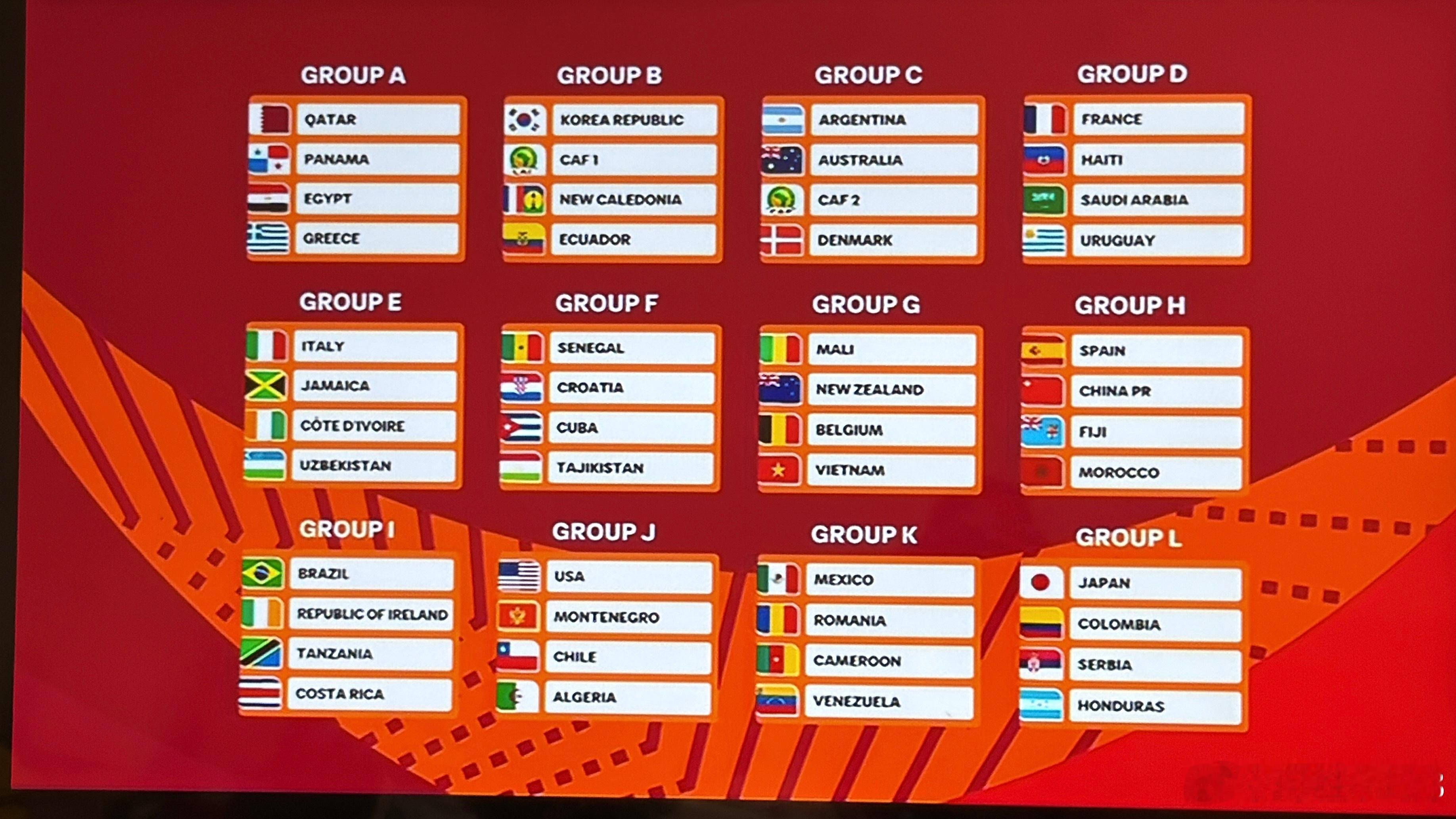 中国U17分在H组，同组对手为西班牙、斐济、摩洛哥 u17亚洲杯热点解读u17世