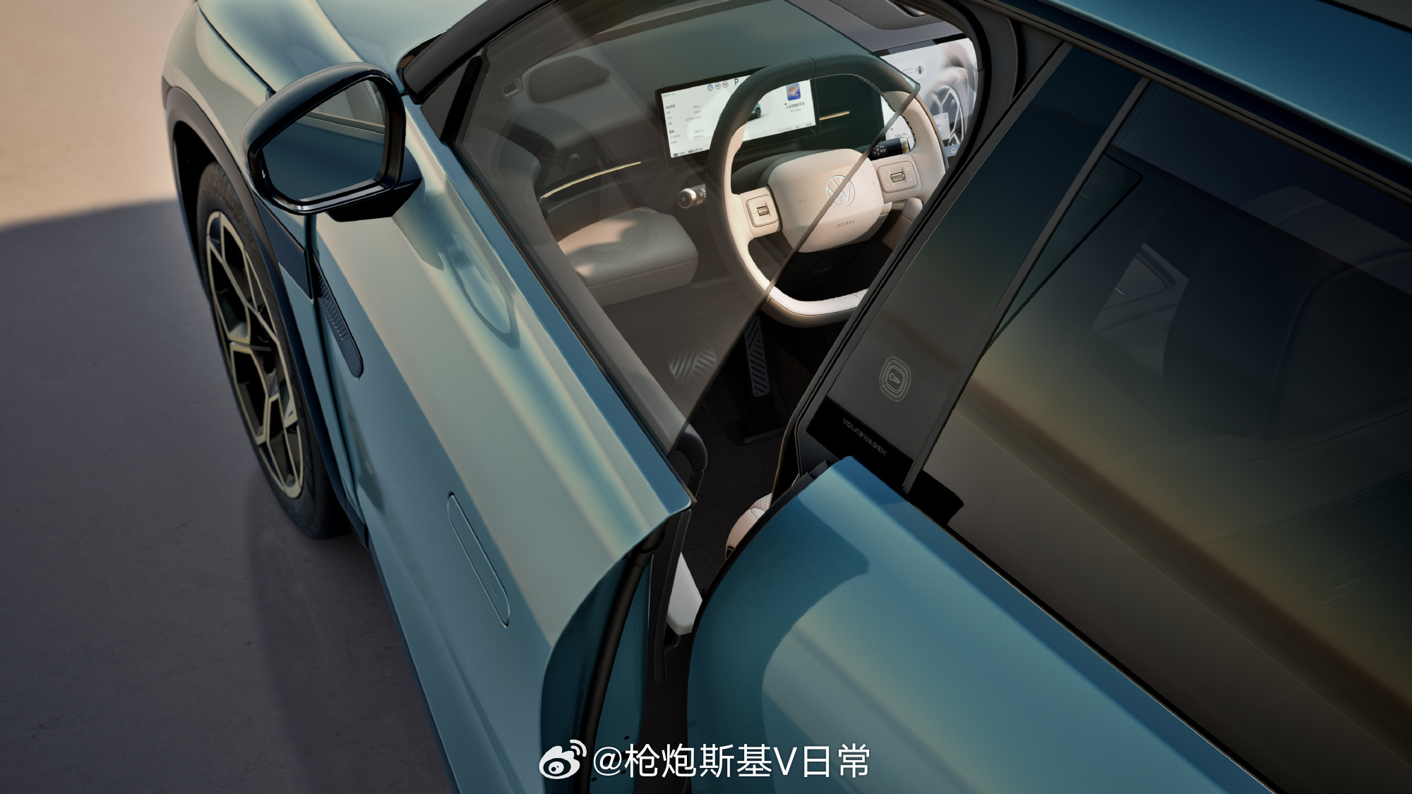 豪华大五座新卷王来了金标大众豪华大五座的卷王来了！与众08在设计上把金色元素拉满