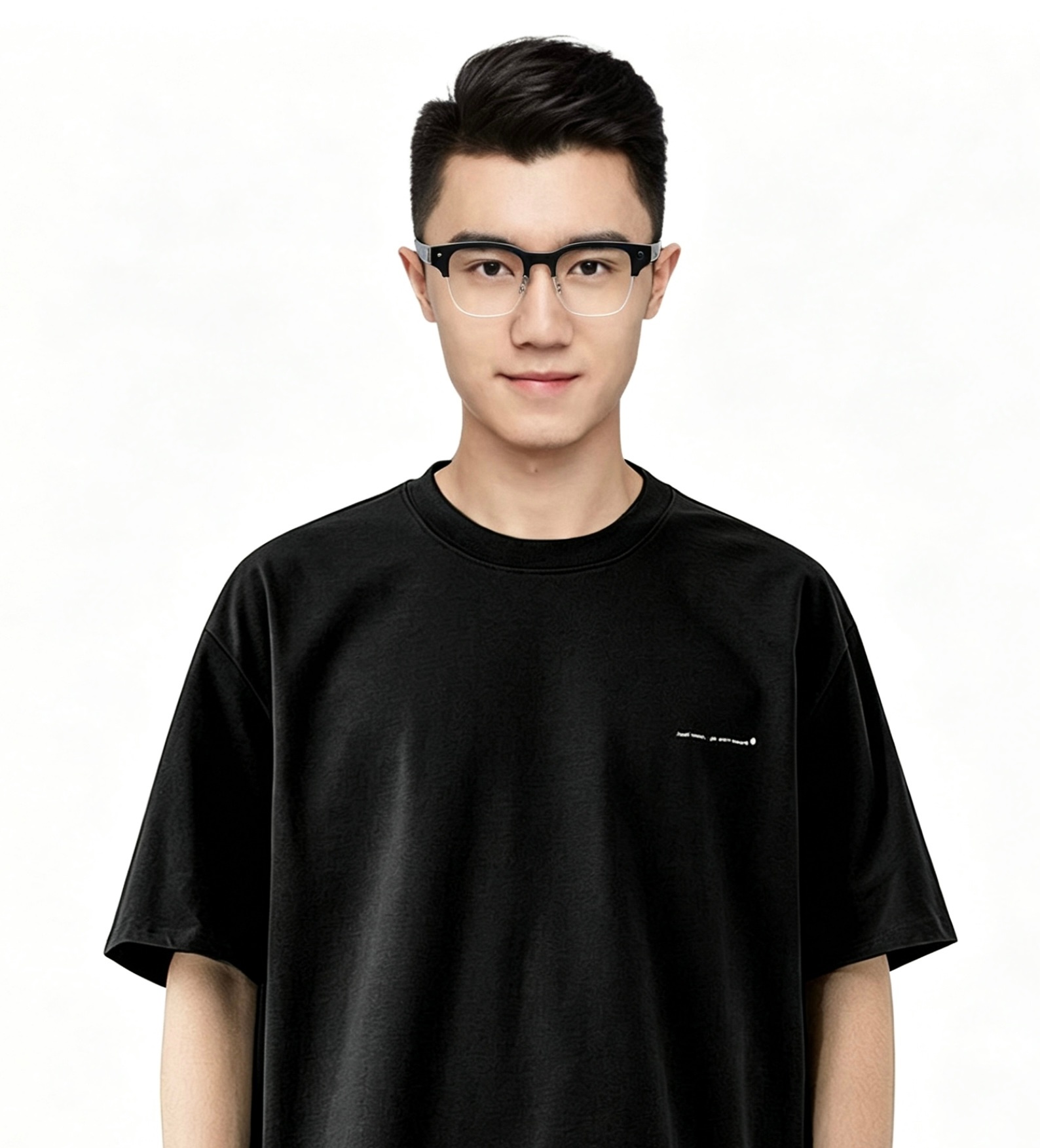 兄弟们华为AI眼镜到手了，我戴上帅不帅？ 