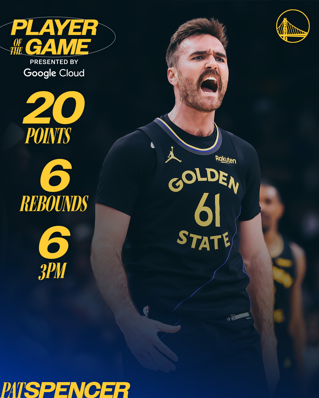 没有库里的勇士投进了20记三分，最后阶段一波22比5逆转太阳…之后勇士应该能确定