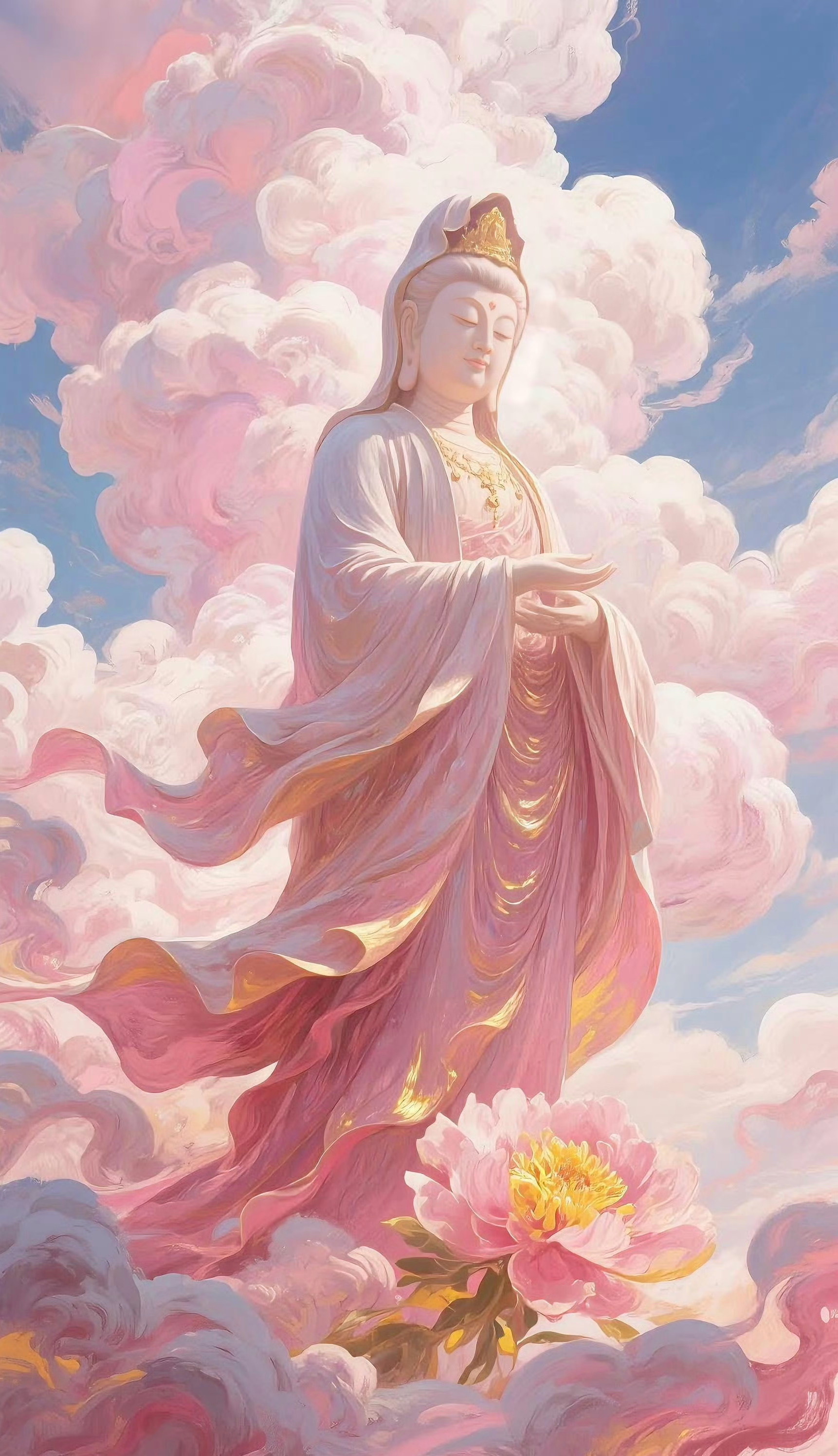 敬赞观音菩萨，运势增旺渐入佳境， 并伴有升迁加薪之喜。 