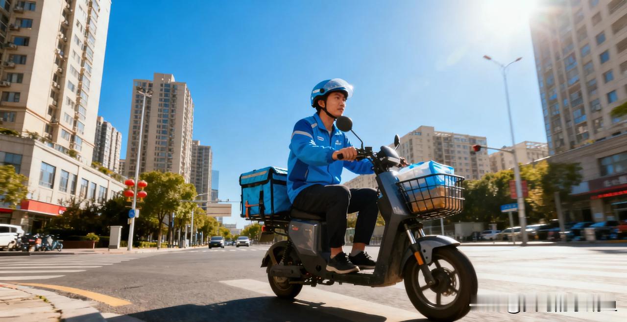 我觉得送外卖一点不丢人！靠自己双手挣钱，凭力气吃饭，怎么就丢人了？风里来雨里去，