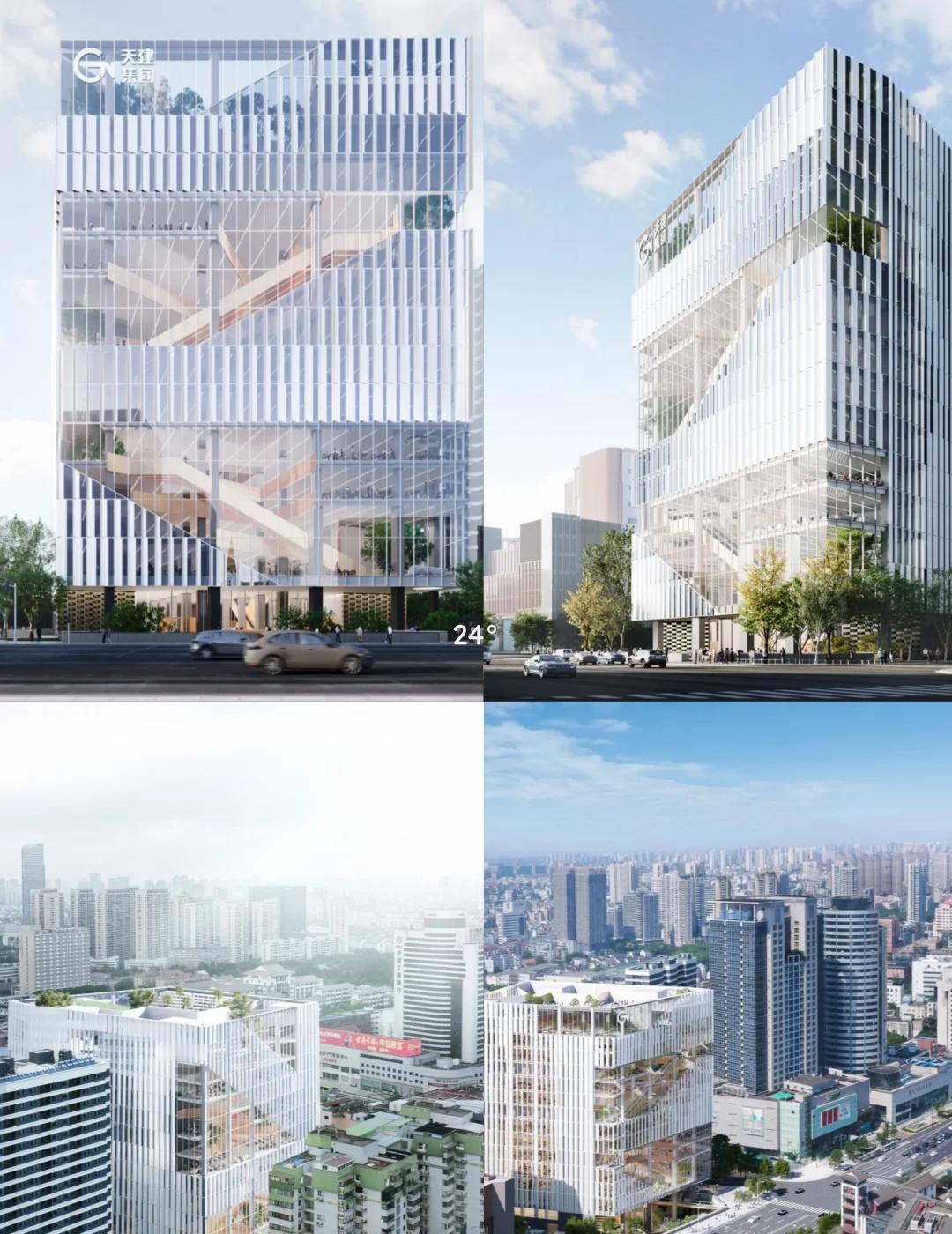 “常州之芯”变更为周线大厦商业体
原中联大厦地块项目拟建设一栋地上14层，地下4