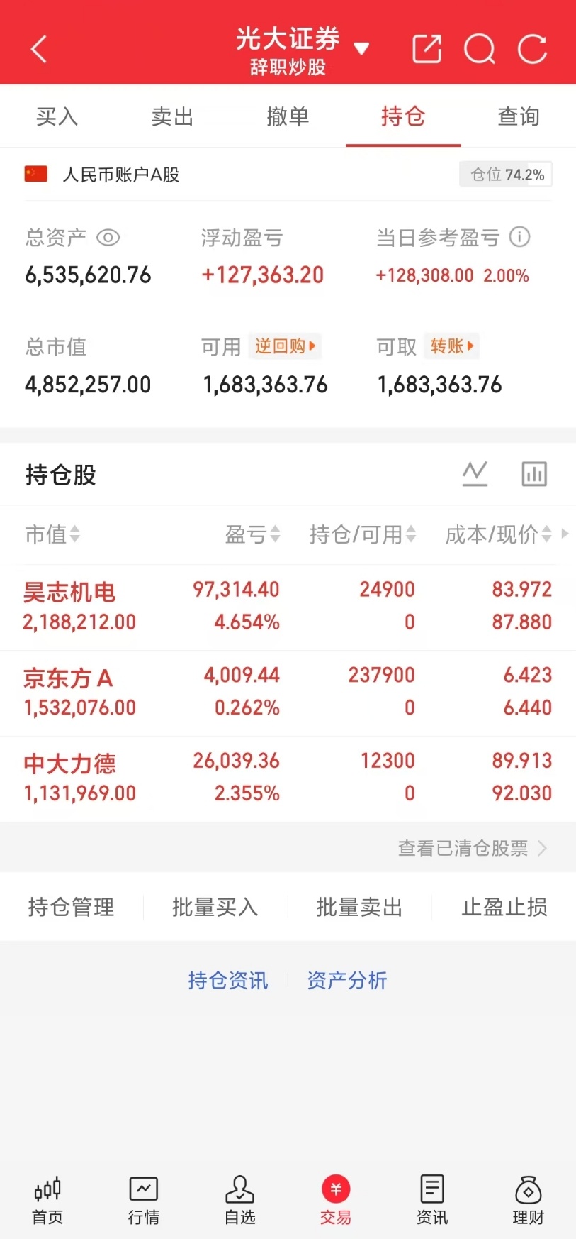 A股失守4000A股人气热股榜！暗藏哪些机会？1. 埃斯顿，34.12，+9.9