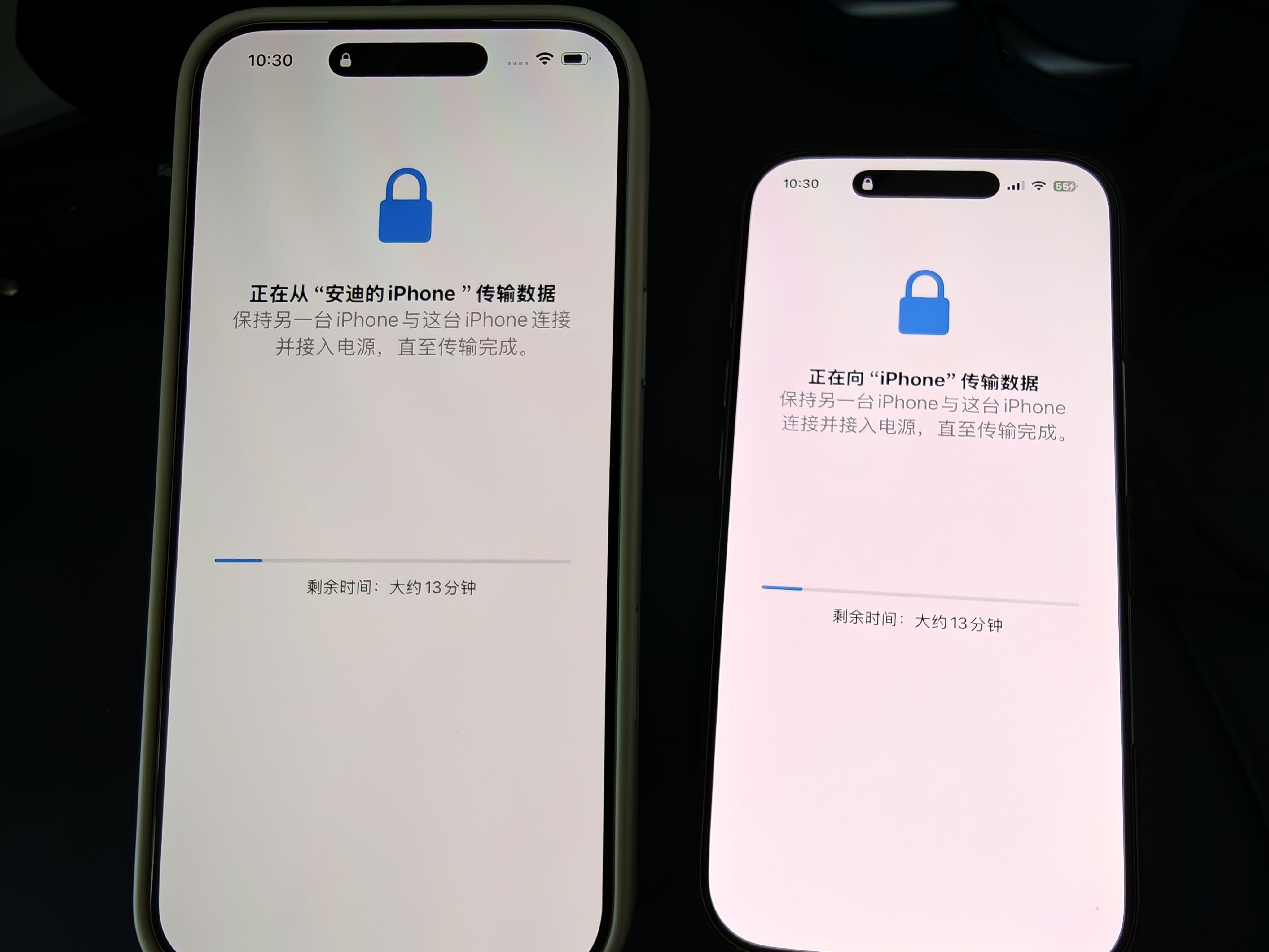 弄根雷电4的线，传数据会好很多，原装线的USB2.0，非常慢的，不过我的照片数据