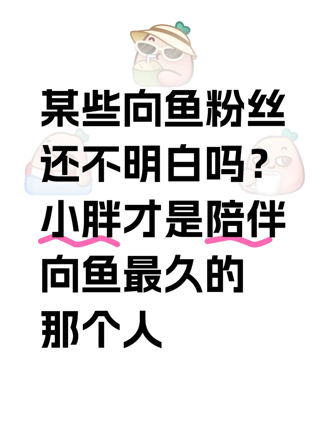 那些和辅助粉丝抱团，辱骂小胖的人是最蠢的