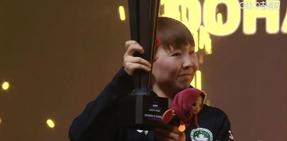 随着朱雨玲获得2026年WTT多哈冠军赛女单冠军，陈幸同获得女单亚军，国乒浩浩荡