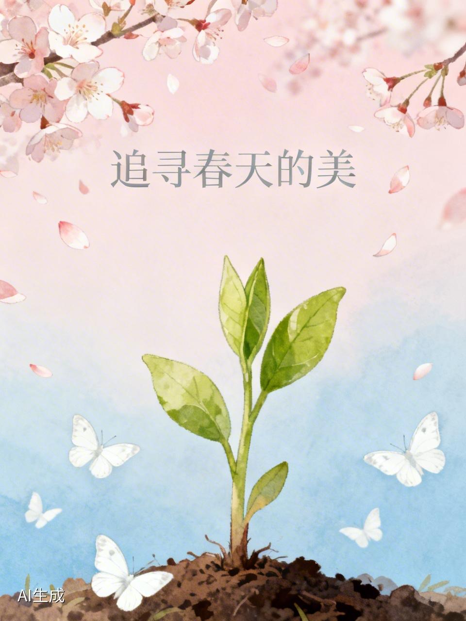 AI妙生图追寻春天的美。
