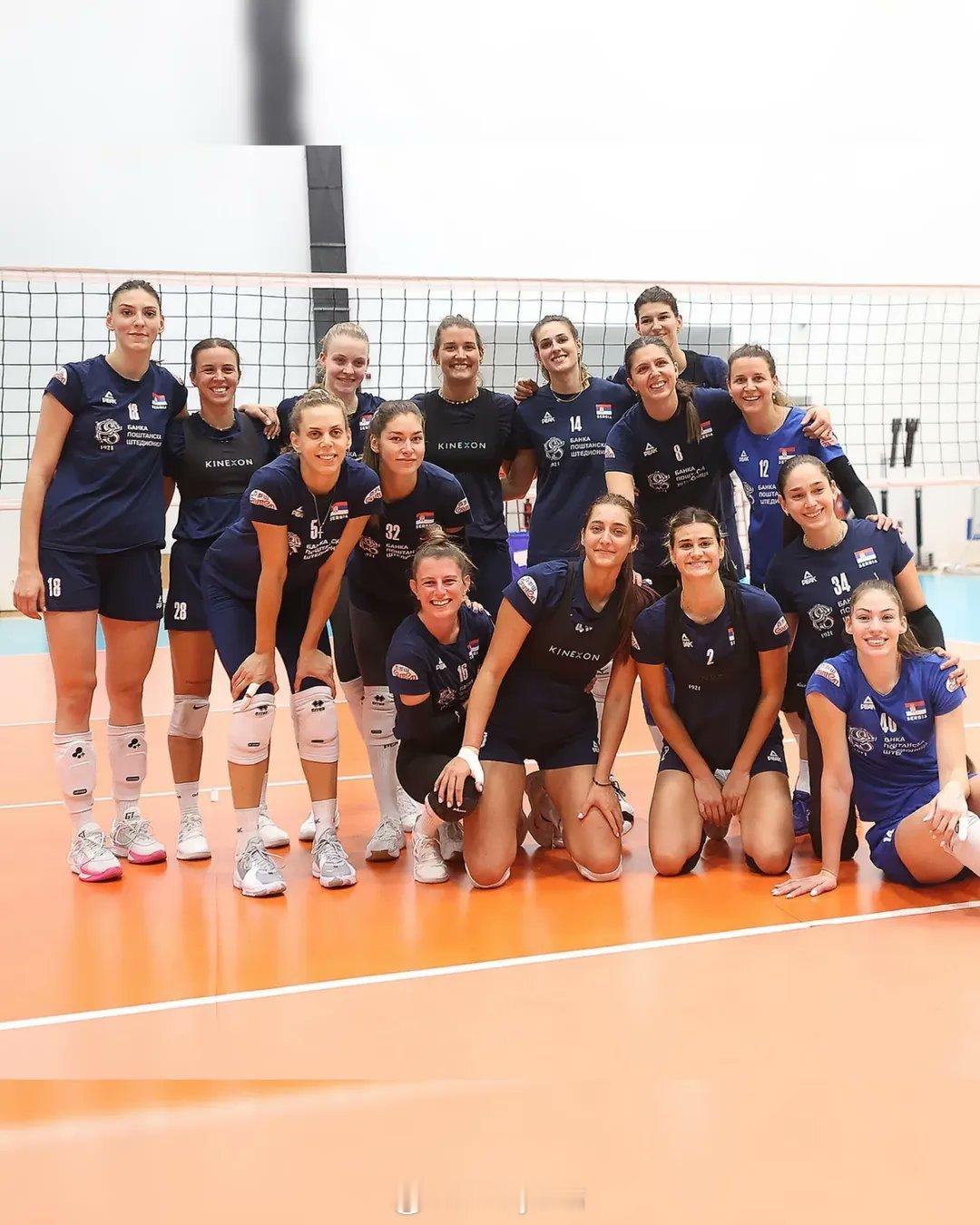 🇷🇸 塞尔维亚女排2025女排世锦赛 14人名单二传：米尔科维奇 - 米尔耶