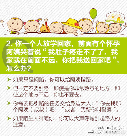 【这些安全问题你问过孩子了吗？】家长一定要教会 孩 子 的十二道“保命题” ，教