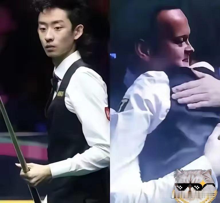 吴宜泽18：17夺冠以后，做了一个令人意外的动作。他没有立刻欢呼庆祝，他径直走向