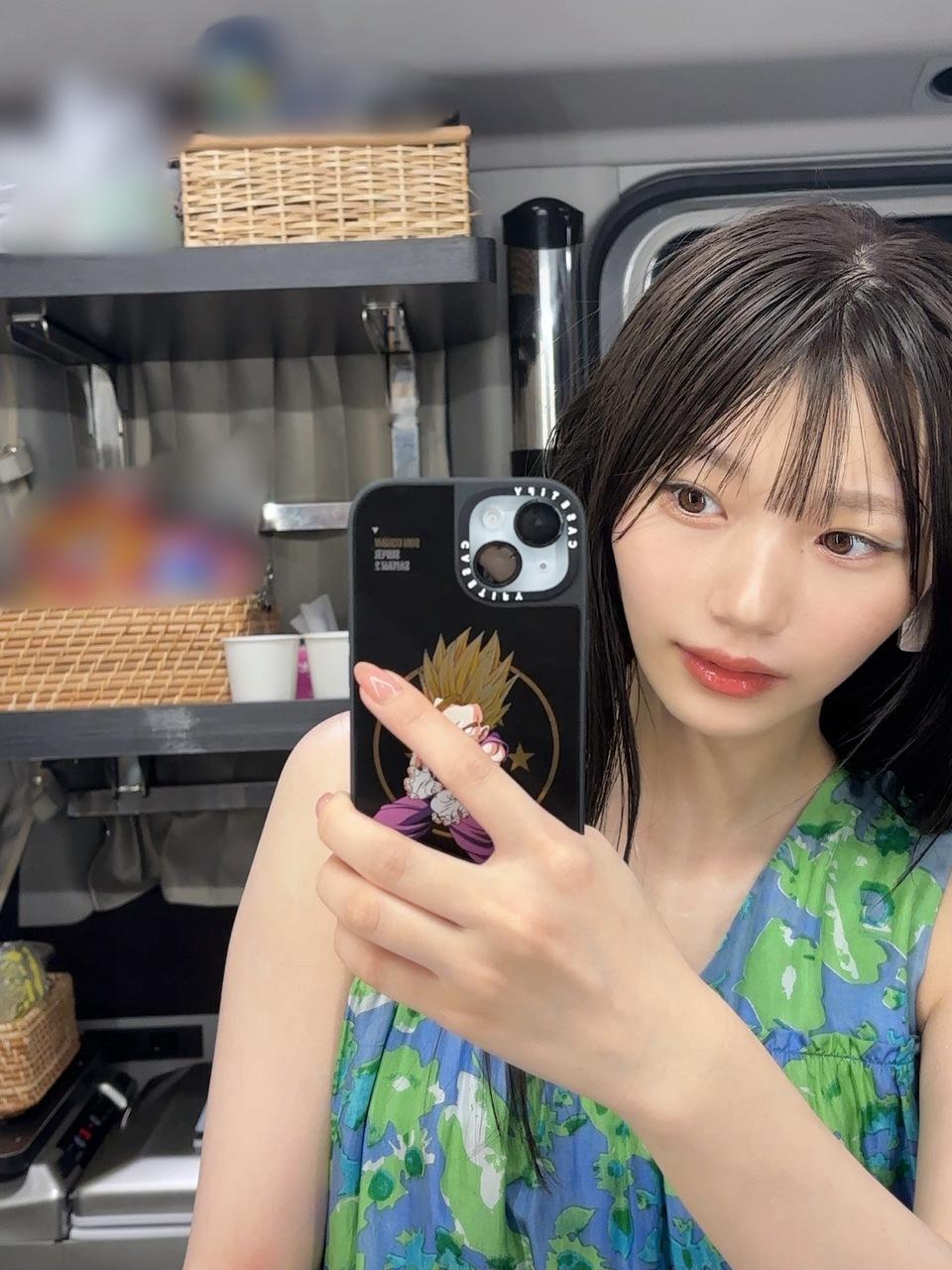 岡本姫奈「昨日のご飯　牛タン定食に付いてくる。唐辛子と味噌の漬物に大ハマりして、