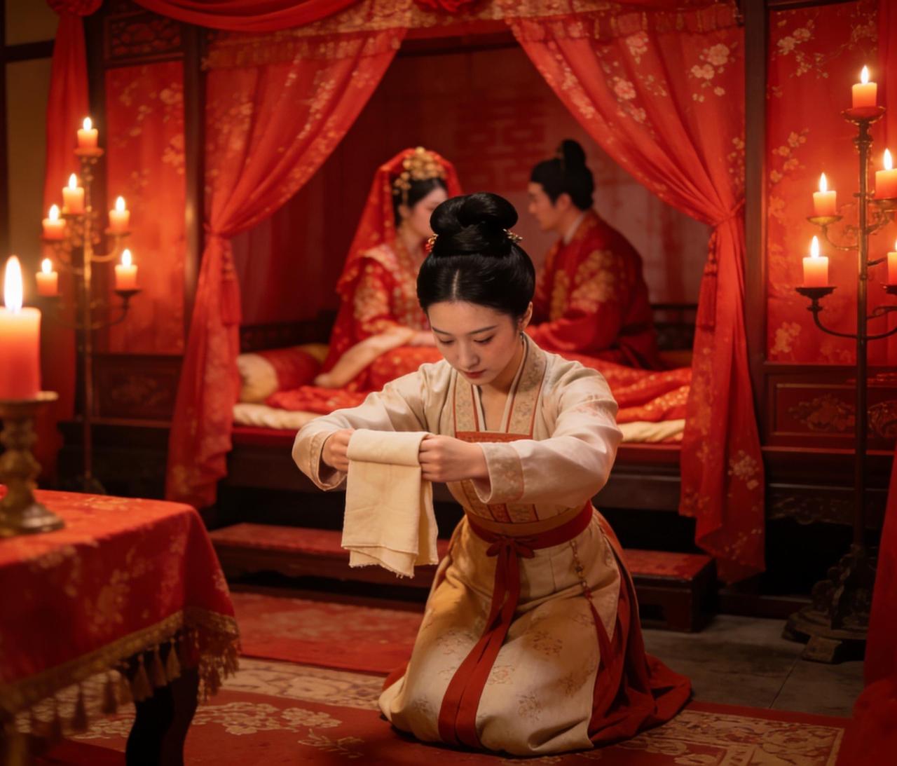 古代夫妻在进行房事时，为何总会有丫鬟守在床边？难道她们不会害羞吗？原因让人有些难