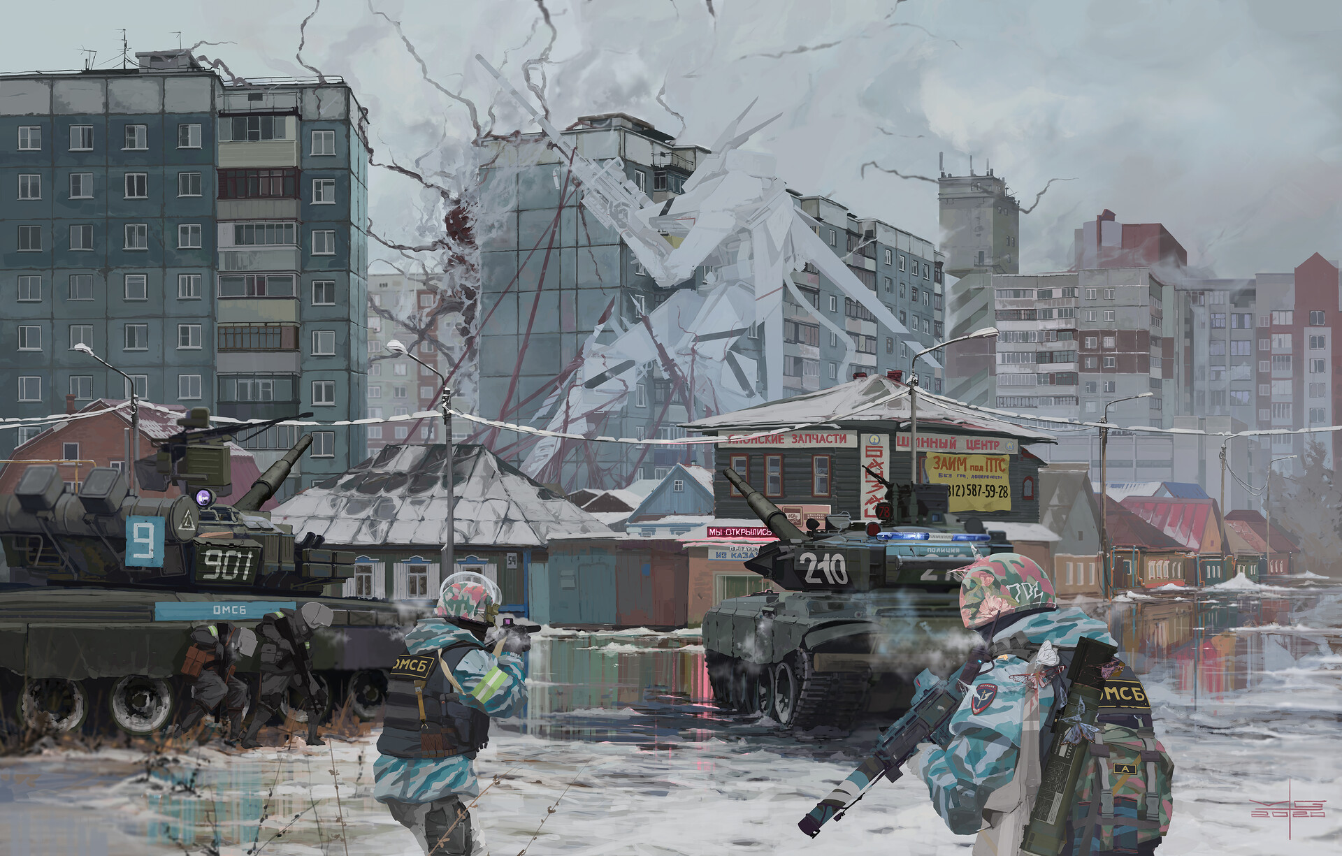 围攻by Anthony Kirin 