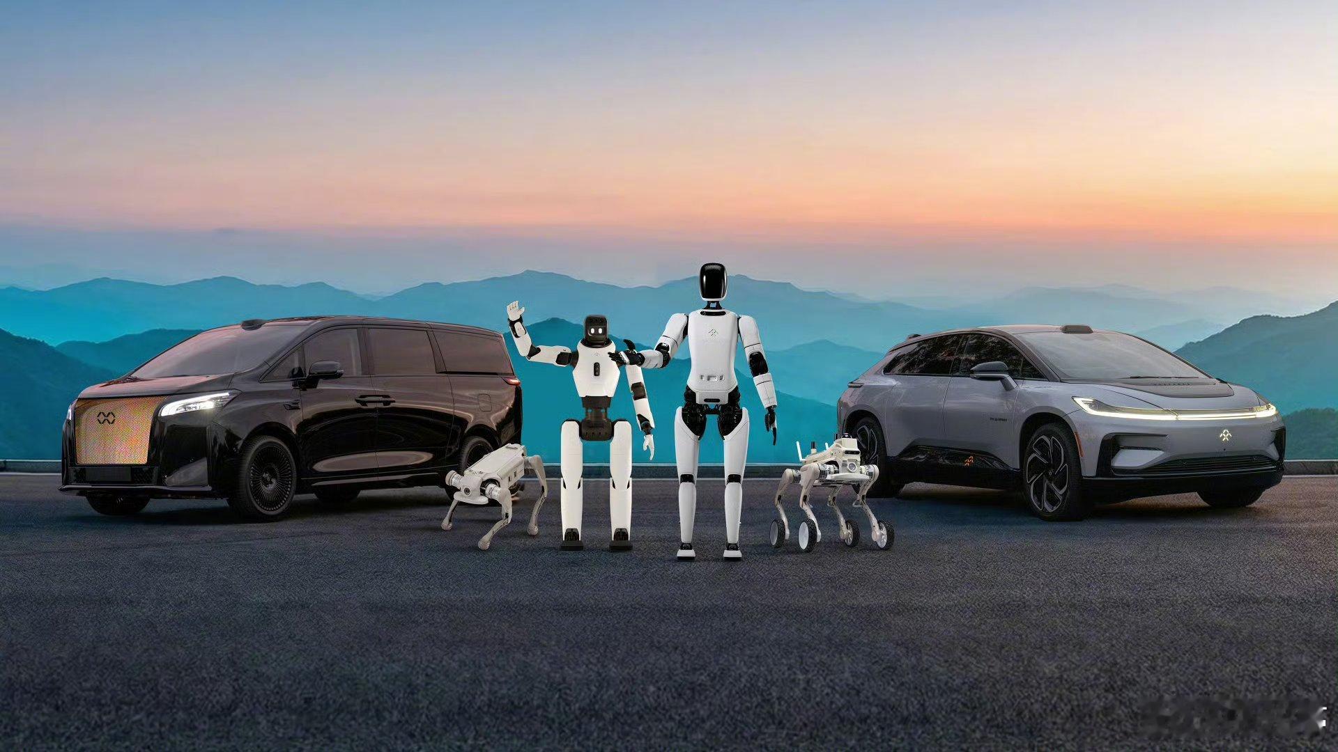 贾跃亭，这是准备靠着人行机器人再继续融资了？论忽悠能力，不得不服他。