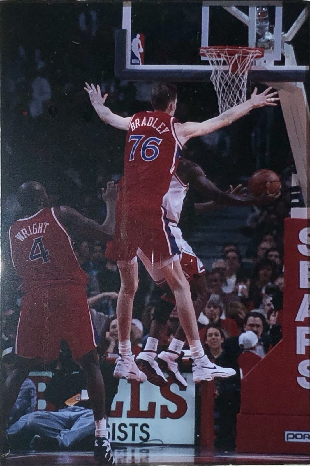 Michael Jordan 45 Vs Shaen Bardley 