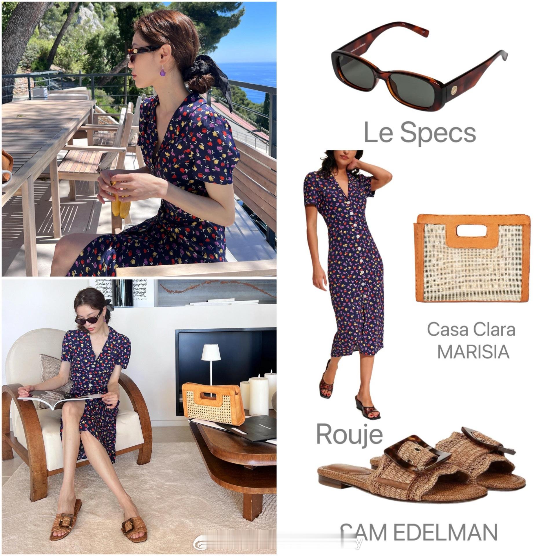 钟楚曦近日旅游私服解析（上），钟姐的穿搭审美已经进化到Next Level了！ 