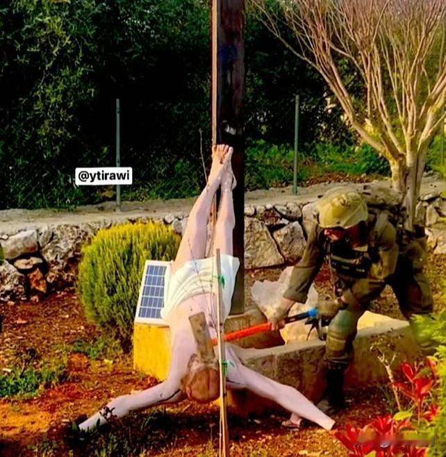 【以总理向全球基督徒道歉】
以军士兵砸基督教雕像的事儿闹大了，刚才内塔尼亚胡发了