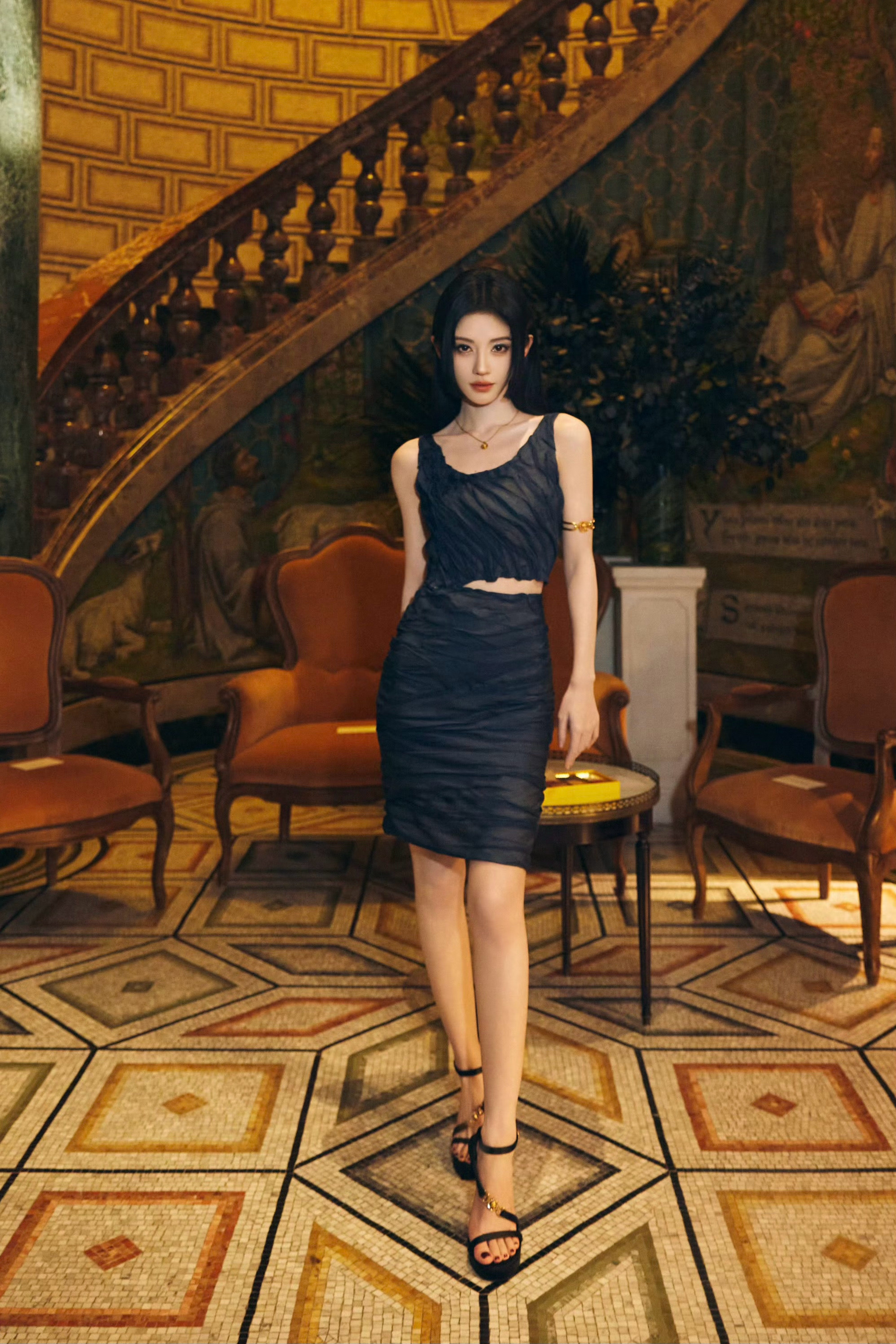 鞠婧祎星光值第二鞠婧祎登顶腾讯视频星光大赏星光墙投票排名第一；堂堂正正第一名☝️