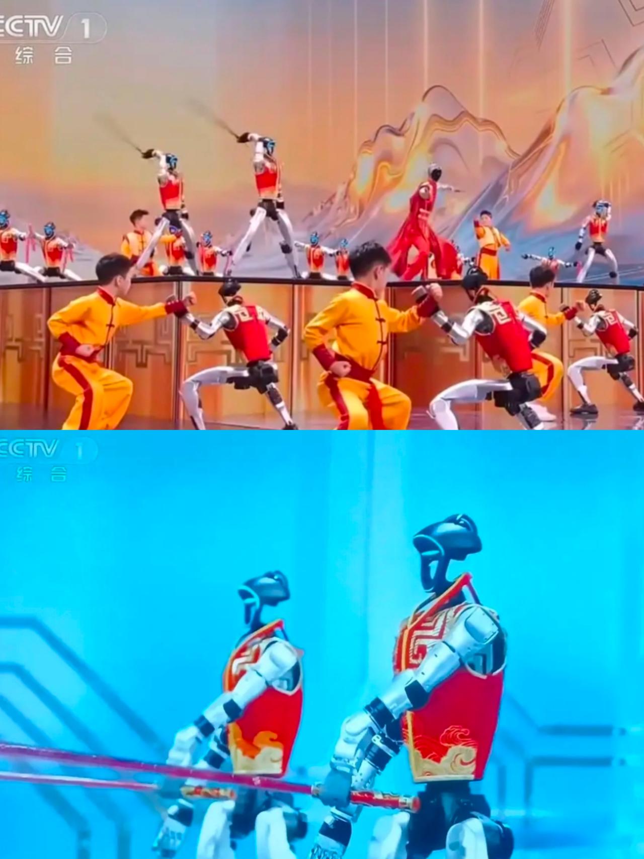 我问我爸，为啥春晚刚开场就连着好几个机器人节目。我爸一句话点醒我，好东西就得放在