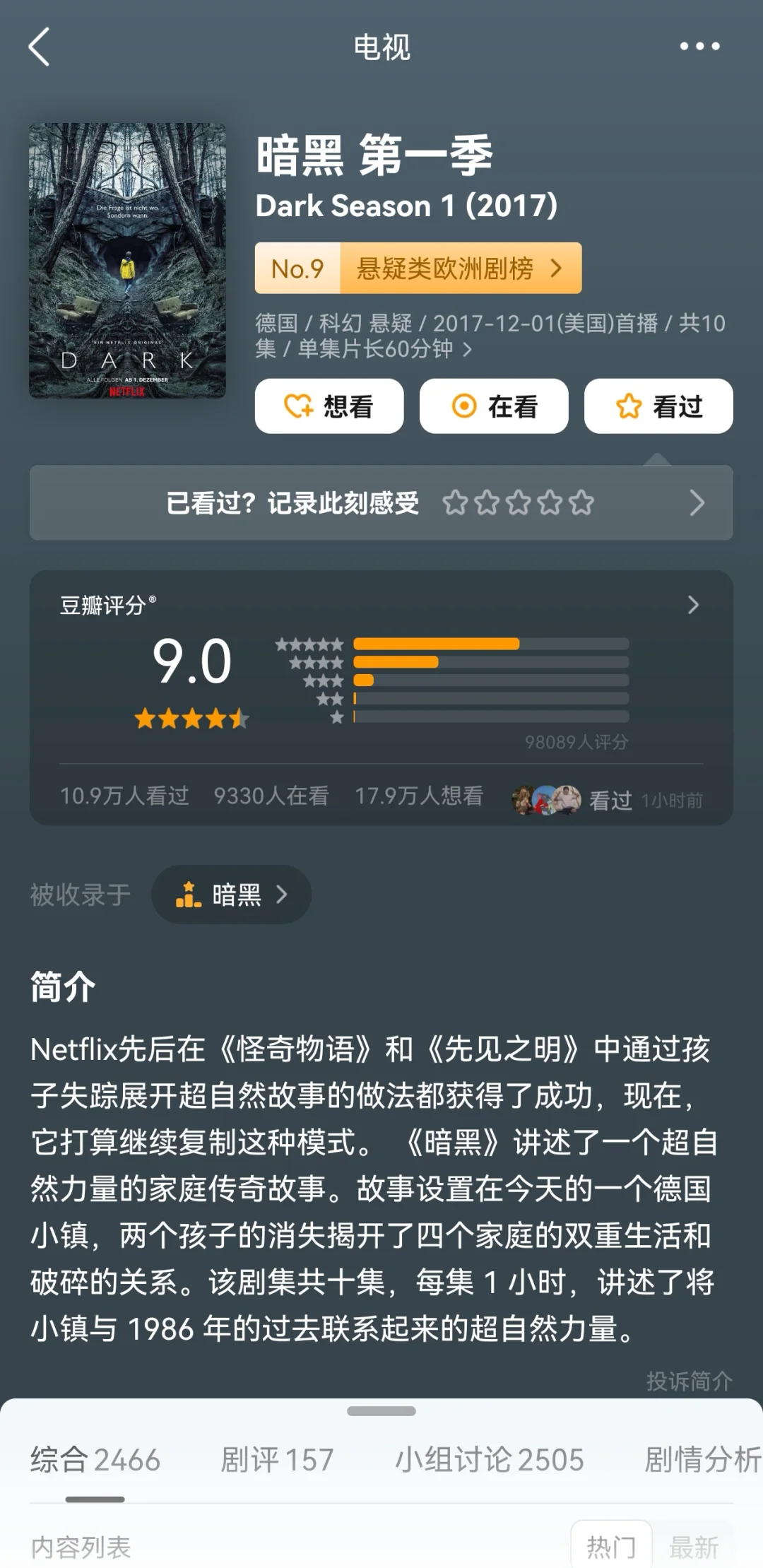 开播7年，三季均分9.2❗科幻烧脑爱好者必看