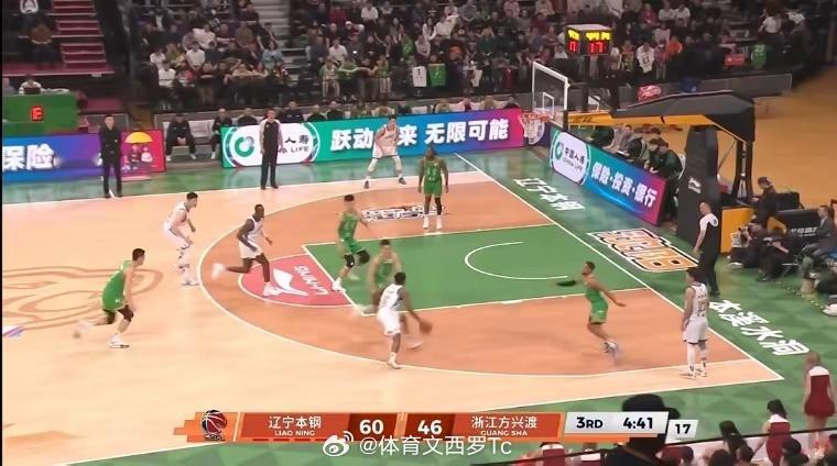 威尔斯贡献30+7胡金秋空砍24分 辽宁95-79大胜广厦迎两连胜cba辽宁男篮